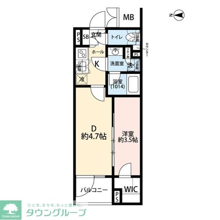 プレール・ドゥーク赤塚の物件間取画像